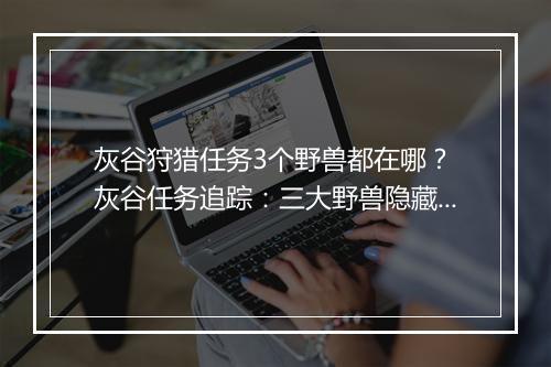 灰谷狩猎任务3个野兽都在哪？　灰谷任务追踪：三大野兽隐藏坐标全解析